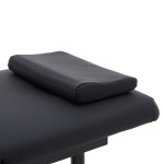 Κρεβάτι Μασάζ Φυσικοθεραπείας Σταθερό Μεταλλικό SuperOrtho Black με ανύψωση πλάτης εξεταστικό